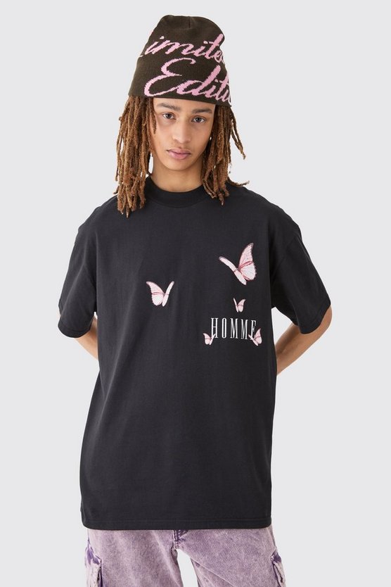Oversize T-Shirt mit Limited Edition Cupid Print