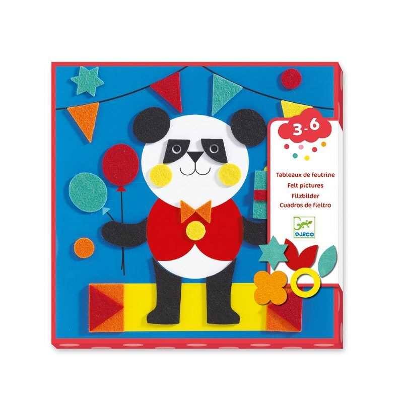 Gommettes feutrine Douces créatures Djeco