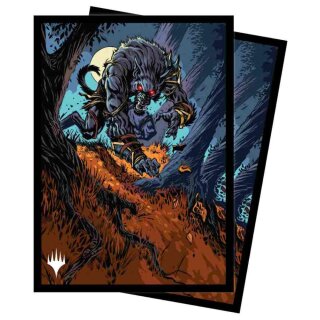 UP - Standard Sleeves for Magic: The Gathering - Innistrad Midnight Hunt V1 (100)