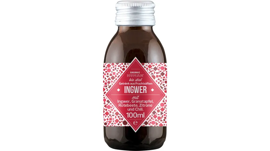 Organic Human Shot – Ingwer 100 ml