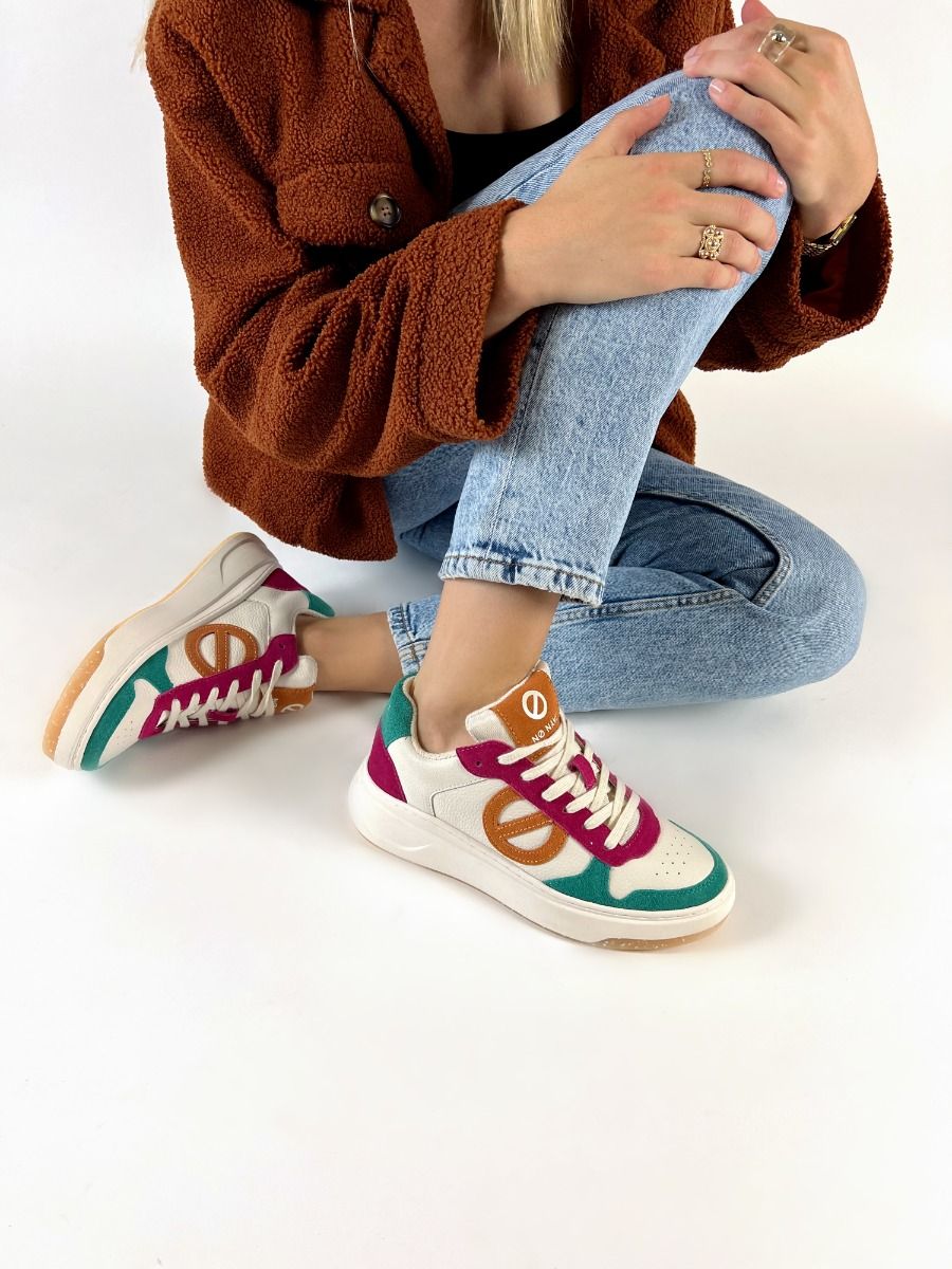 No Name  BRIDGET SNEAKER H23 - Blanc Multi