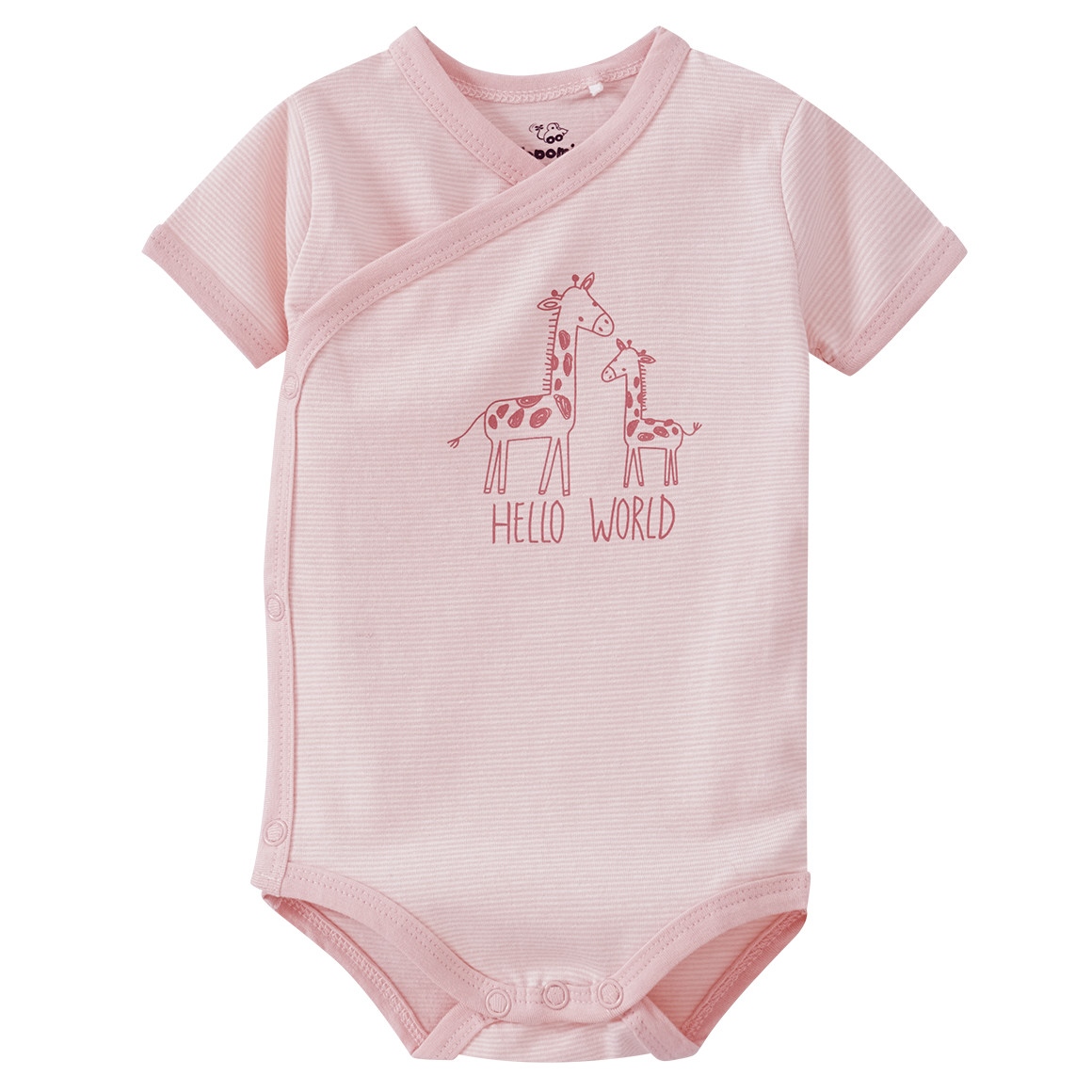 Newborn Wickelbody mit Tier-Motiv