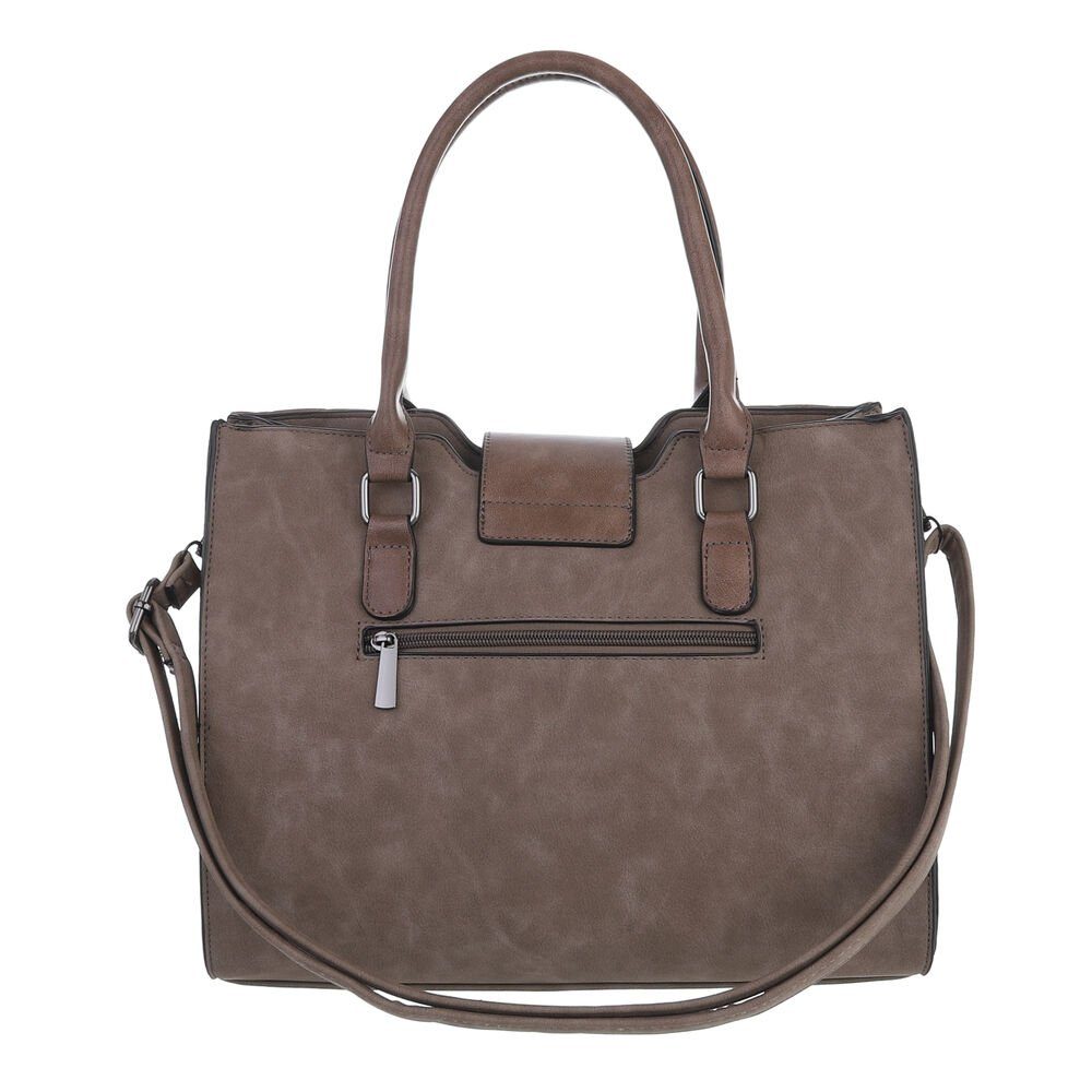 Ital-Design Schultertasche Mittelgroße, Damentasche used Optik Handtasche