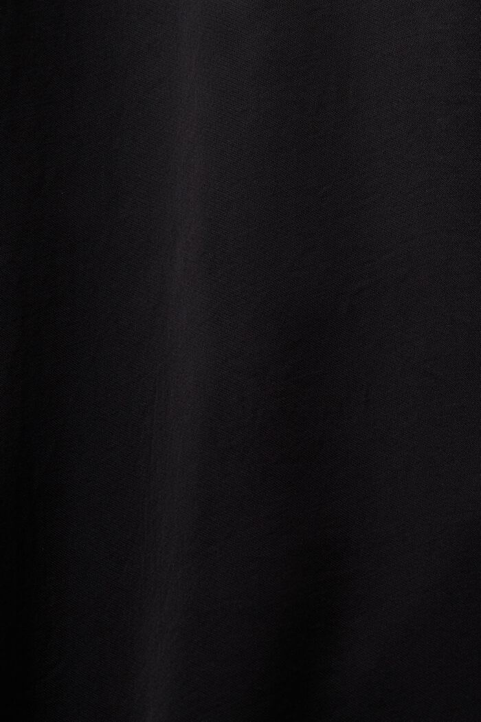 Satin-Nachthemd mit Spitze, LENZING™ ECOVERO™