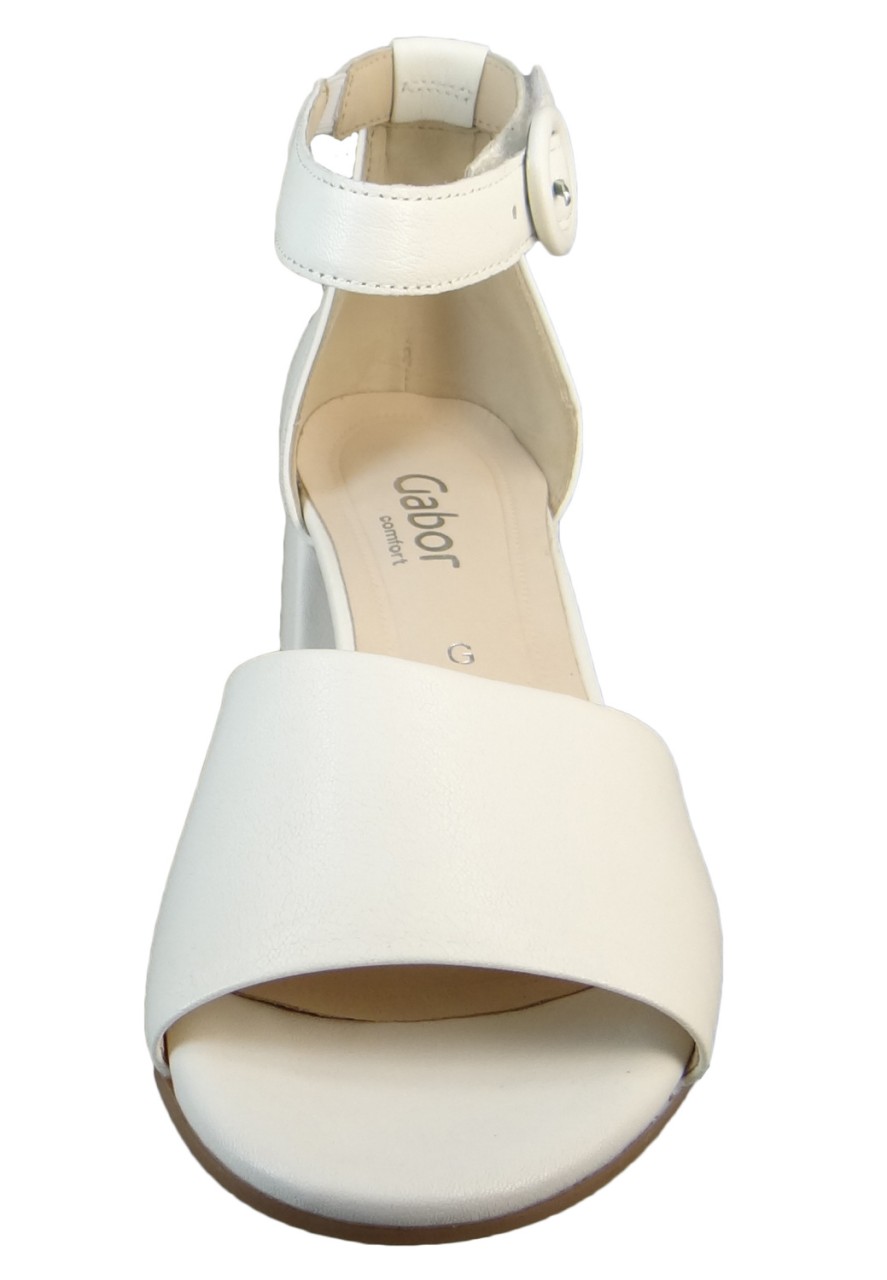 GABOR Klassische Sandalen weiss