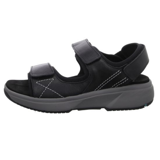 XSENSIBLE Komfort Sandalen schwarz Borneo black