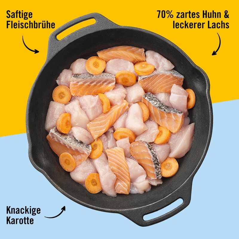 Dogs'n Tiger Schlemmermenü 6 x 200 g zu TOP-Preisen