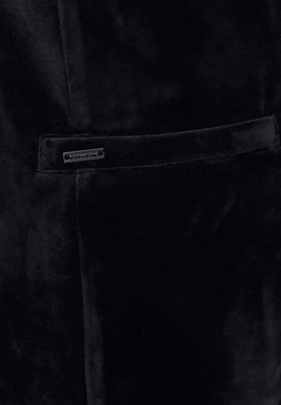 Street One Longblazer in Samt Optik
