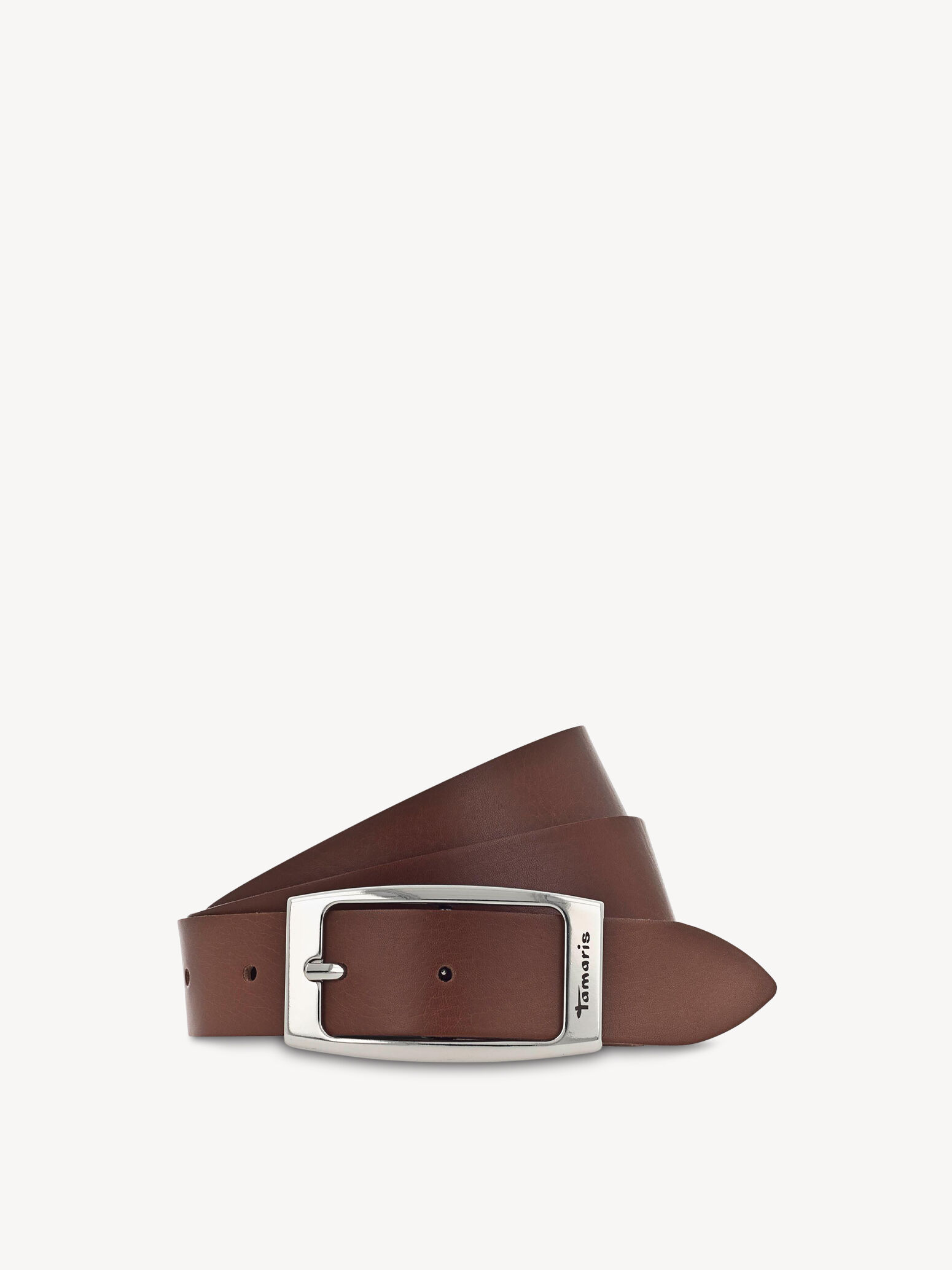 Ceinture en cuir - marron