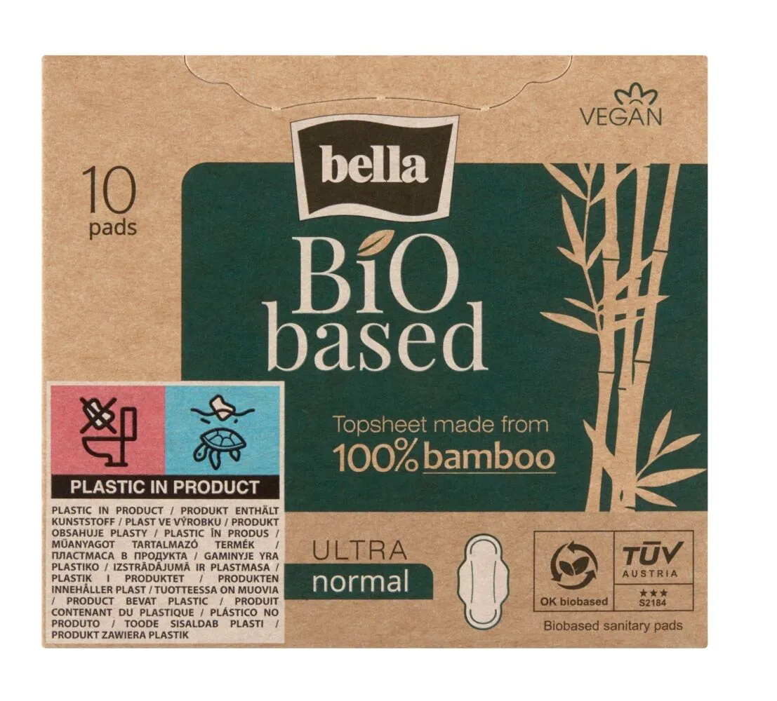 Bella BIOBased Normal higieniniai įklotai