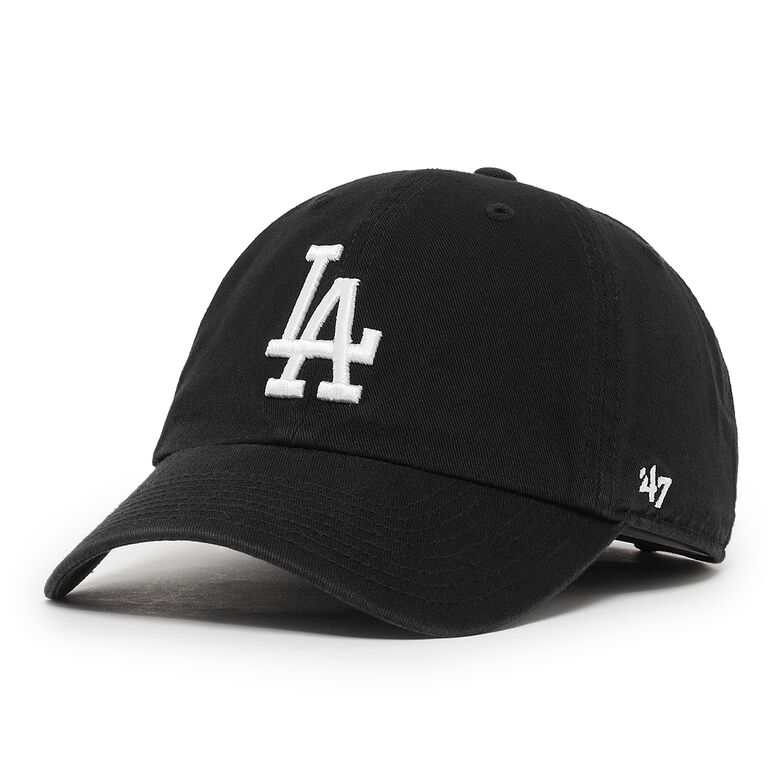 47 Brand MLB Los Angeles Dodgers '47 Clean Up Cap Black