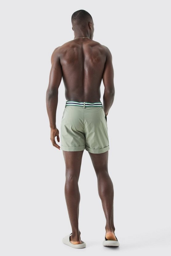 Kurze smarte Badehose mit Tasche