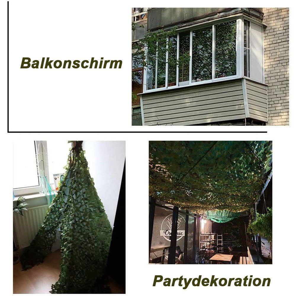Jormftte Sonnensegel Tarnnetz,Großraum Maschennetz,Jalousien