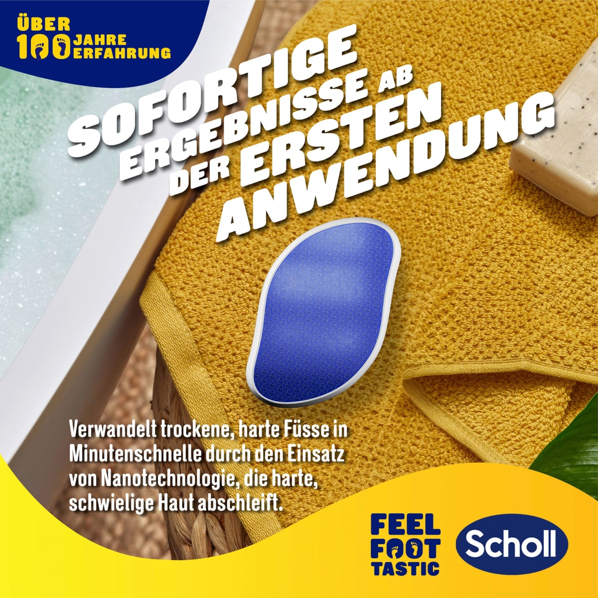 Hornhautentferner Feile Nano, 1 St