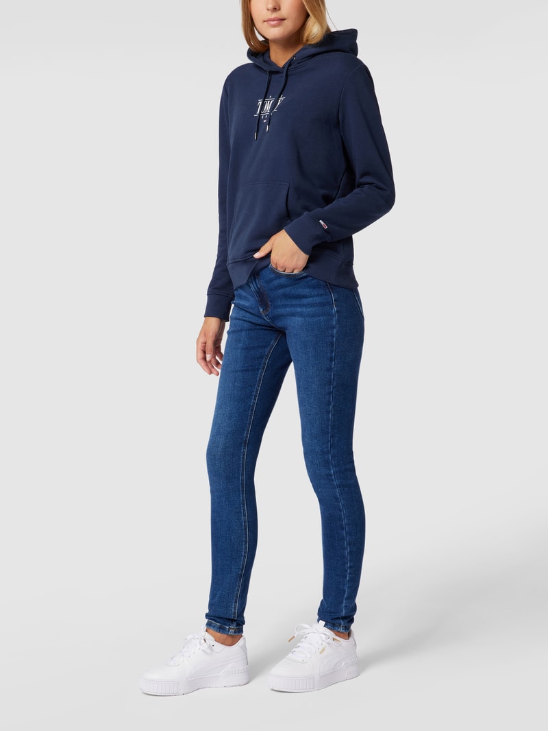 Skinny Fit Jeans aus Bio-Baumwolle Modell 'Callie' in jeans