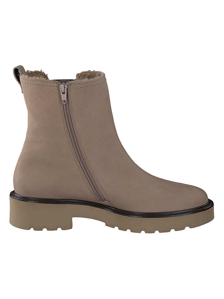 Paul Green Leder-Chelsea-Boots in Hellbraun günstig kaufen