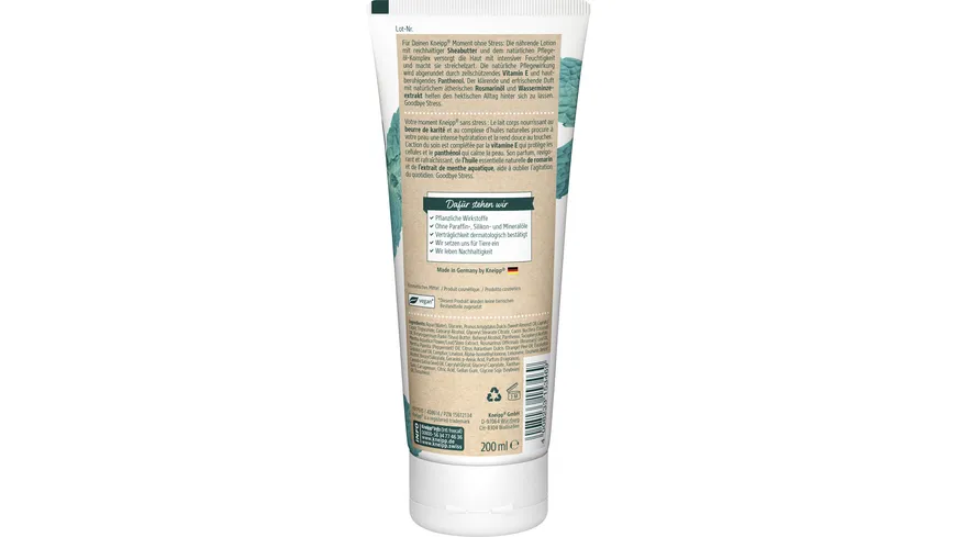 Kneipp Körperlotion Goodbye Stress 200 ml