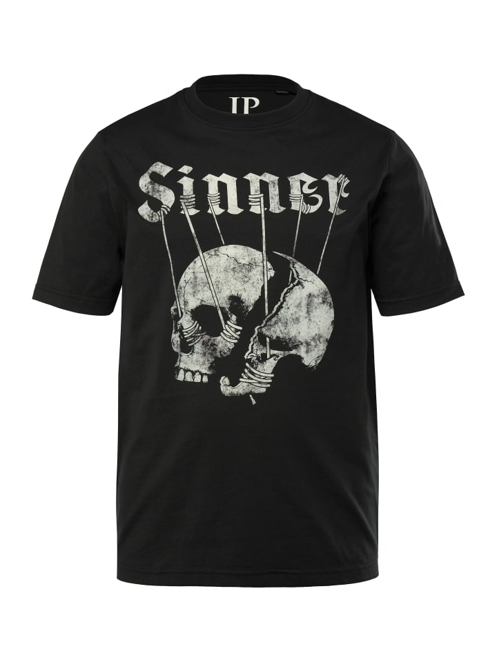 JP1880 Kurzarm T-Shirt in schwarz günstig kaufen