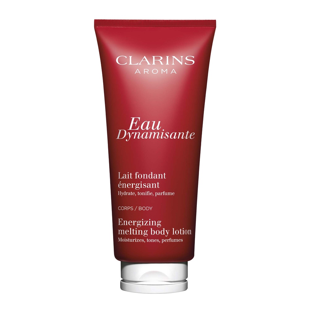 Clarins Eau Dynamisante  lait Fondant Energisant Hydrate, tonifie, parfume Lait Hydratant
