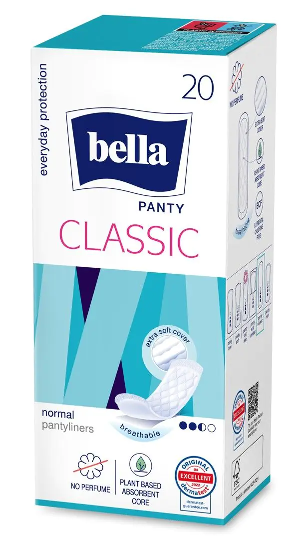 Bella Panty Klasični dnevni ulošci, 20 kom.