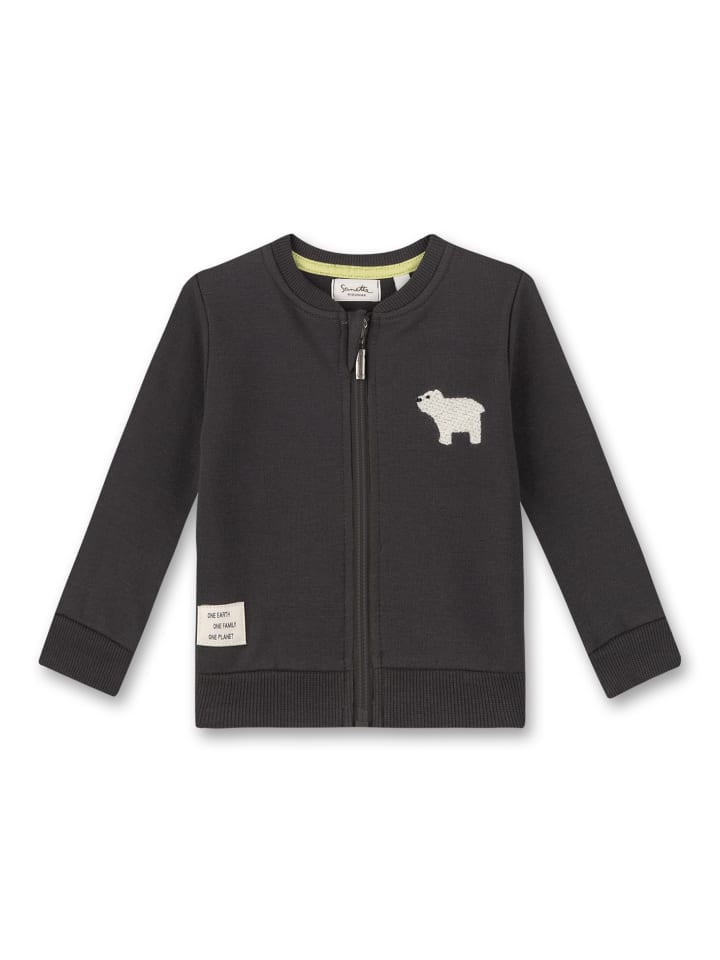 Sanetta Sweatjacke in Grau günstig kaufen