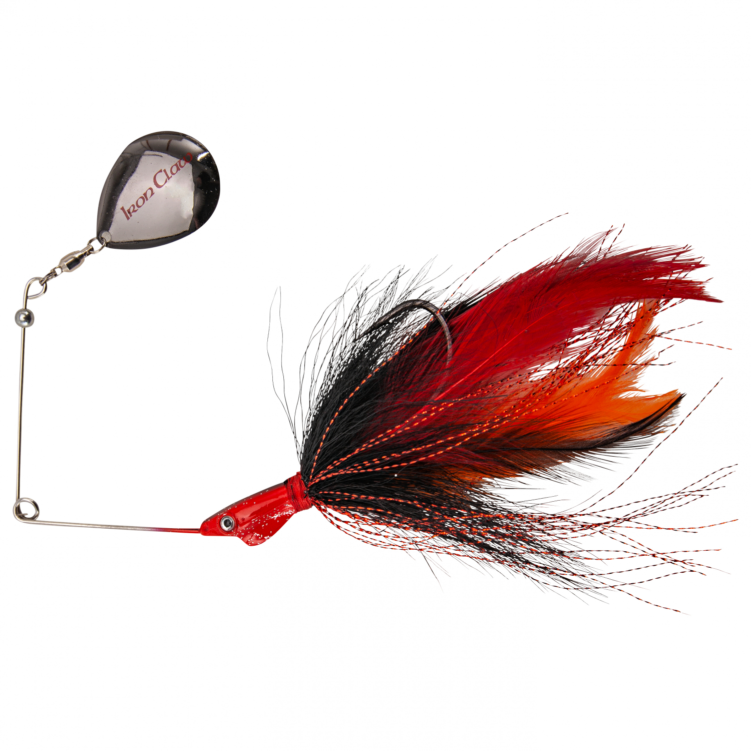 Iron Claw Spinnerbait Dizzy BT (Black/Red)
