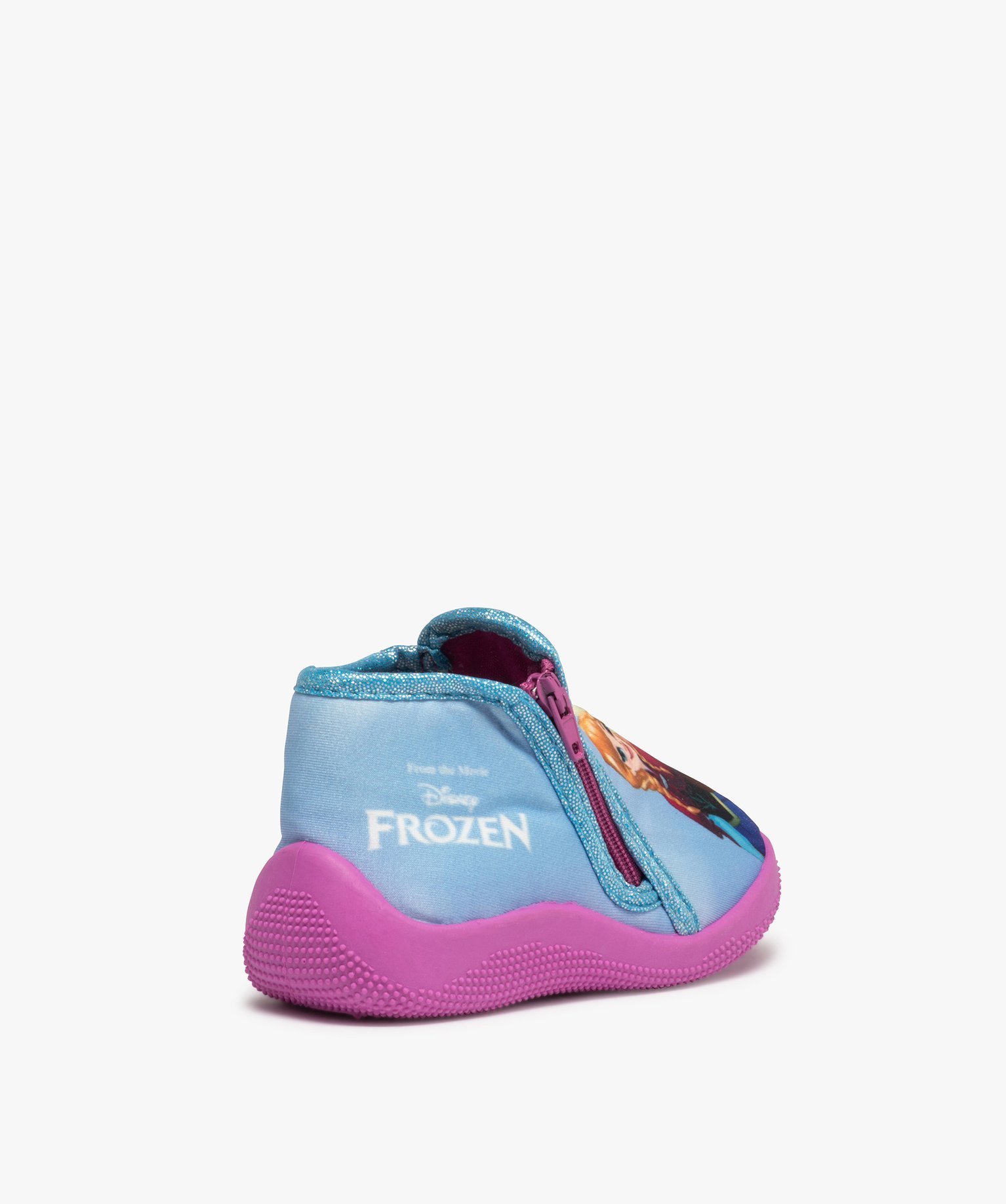 Chaussons bébé fille bottillons zippés – Reine des Neiges | GEMO