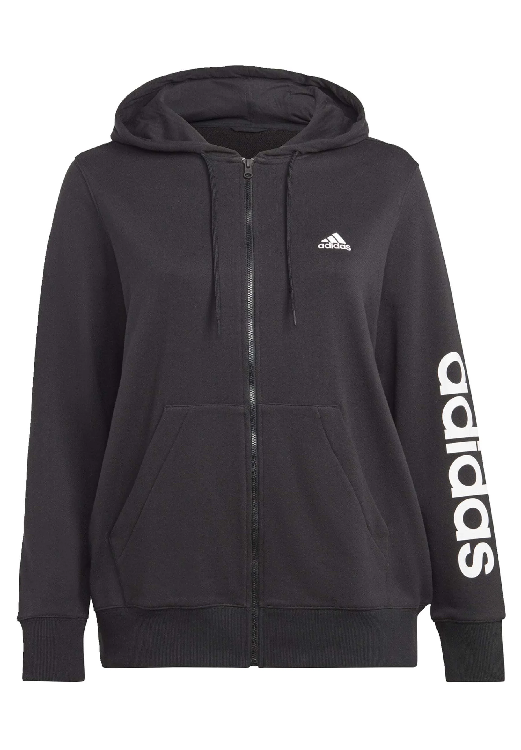 adidas Sportswear ESSENTIALS LINEAR FULL-ZIP PLUS Tamaño - Sudadera con cremallera