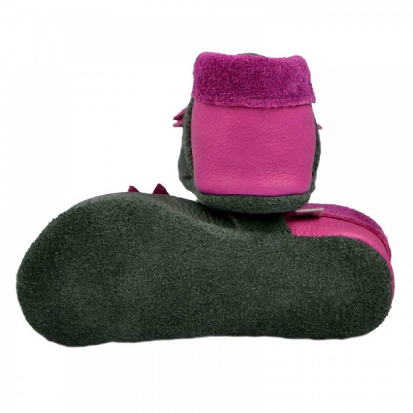 Pantolinos ~ happy monk/purpur ~ Pferd beluga/purpur