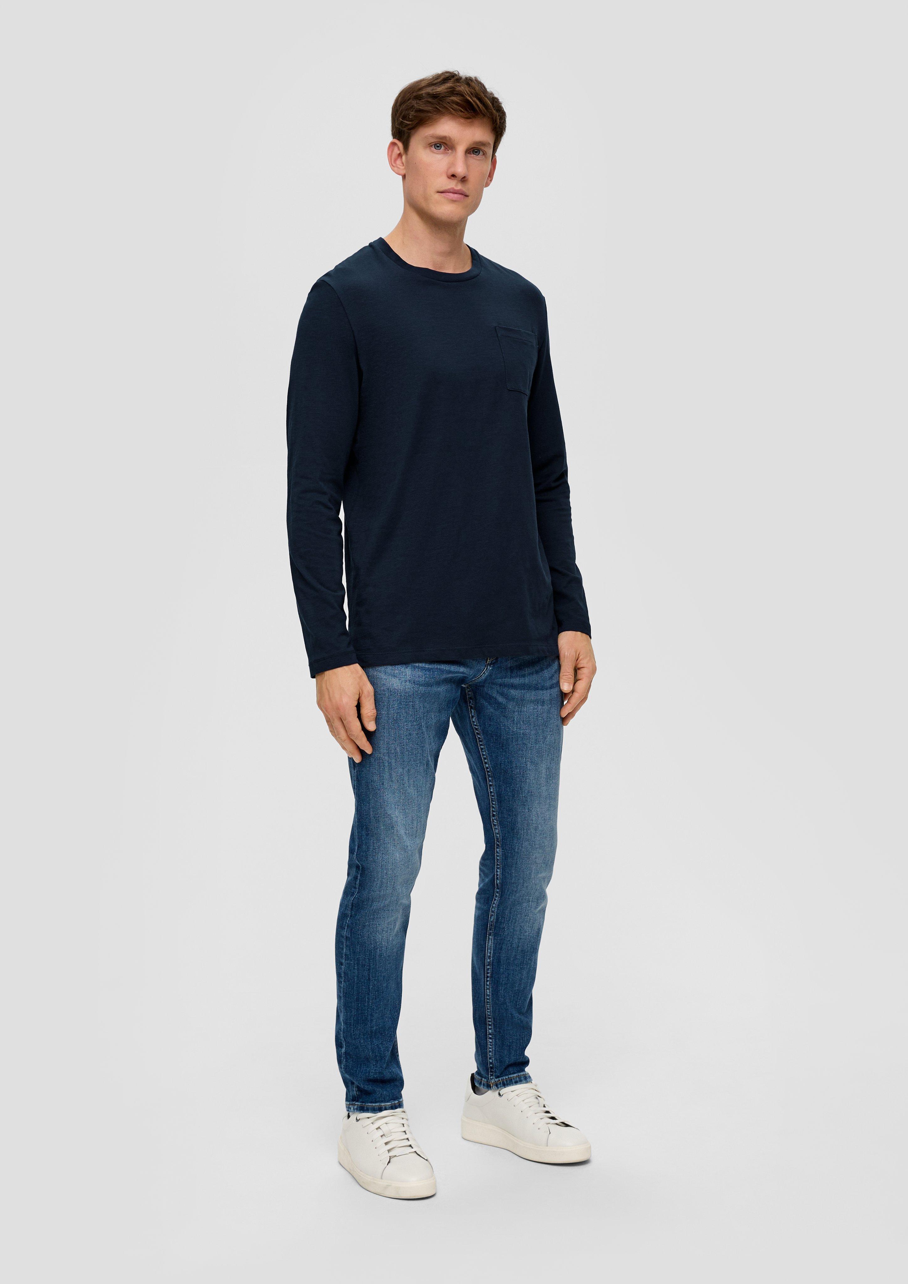 Longsleeve mit Flammgarnstruktur  2138668-5978