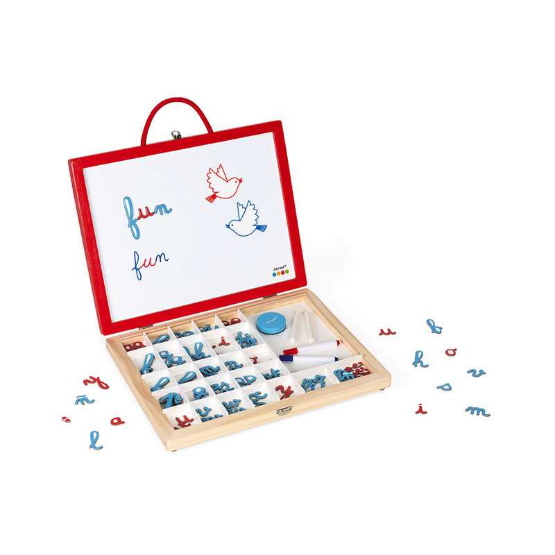 Mallette de lettres cursives Janod