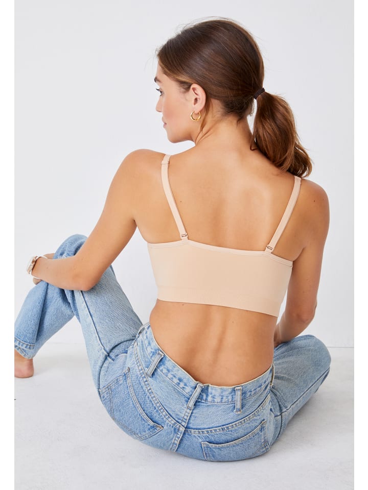 Jockey Bandeau Seamfree Multiway in Beige günstig kaufen