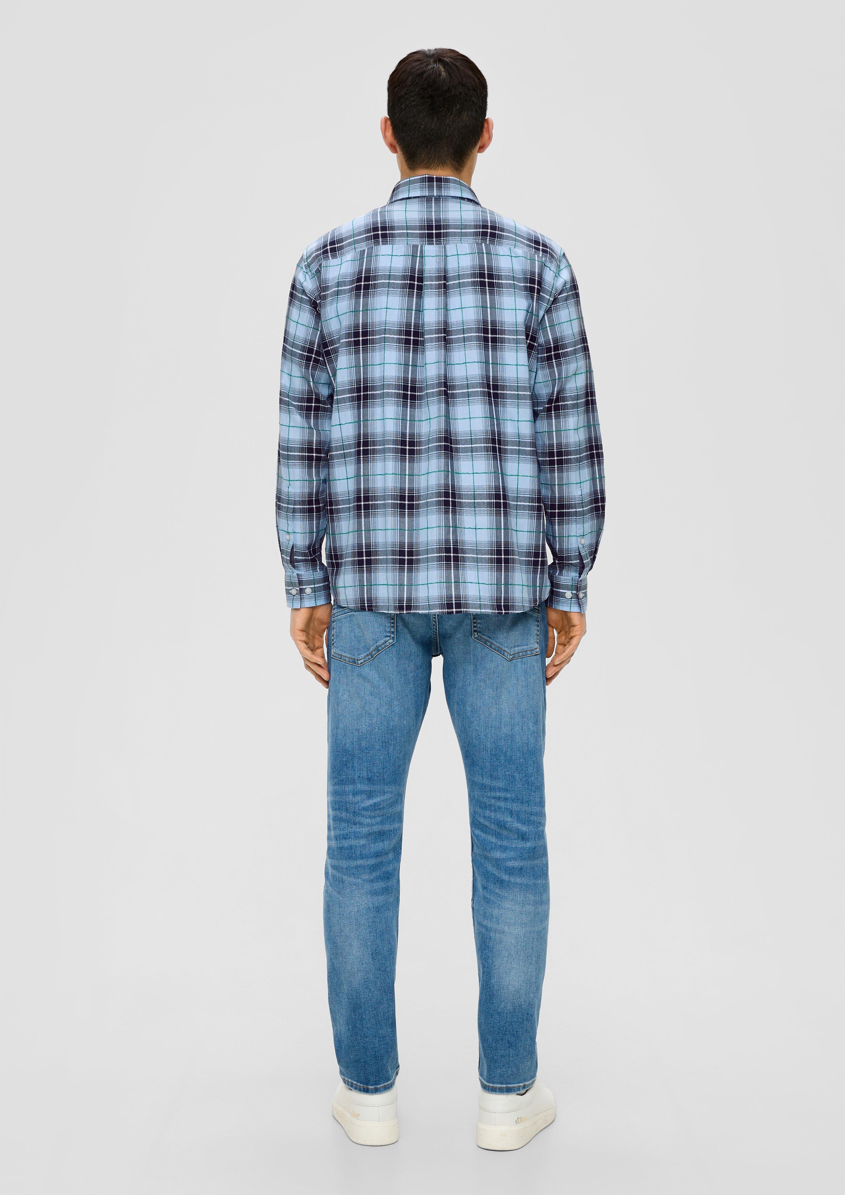 Regular: Langarmhemd mit Button-down-Kragen  2140654-50N1
