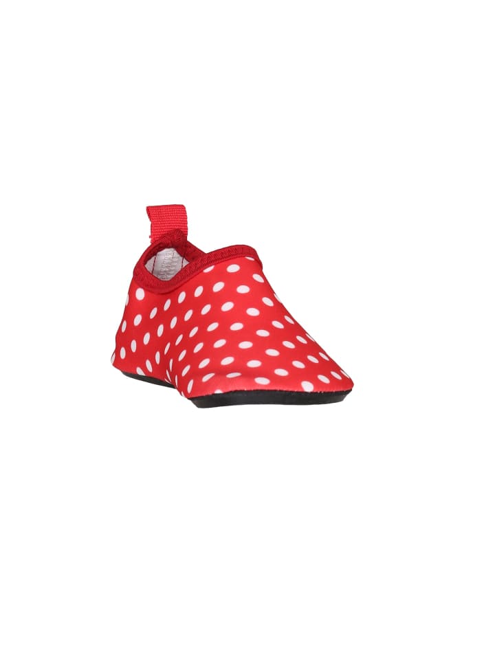 Playshoes Barfuß-Schuh Punkte in Rot günstig kaufen
