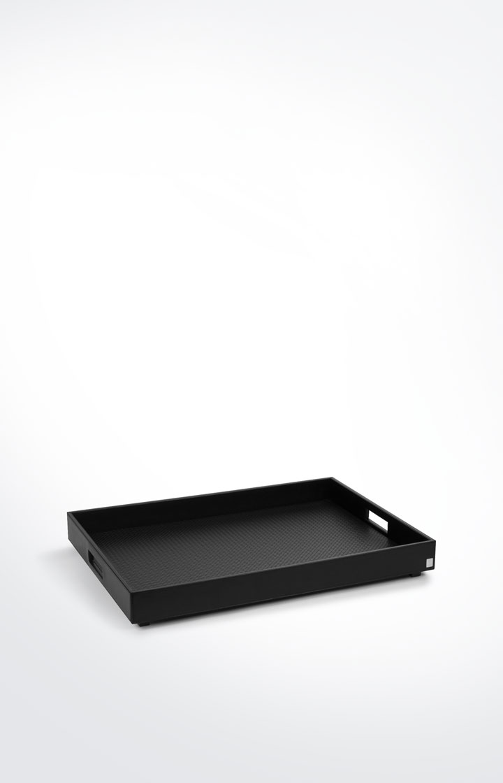 Großes Tablett Homeline, Schwarz