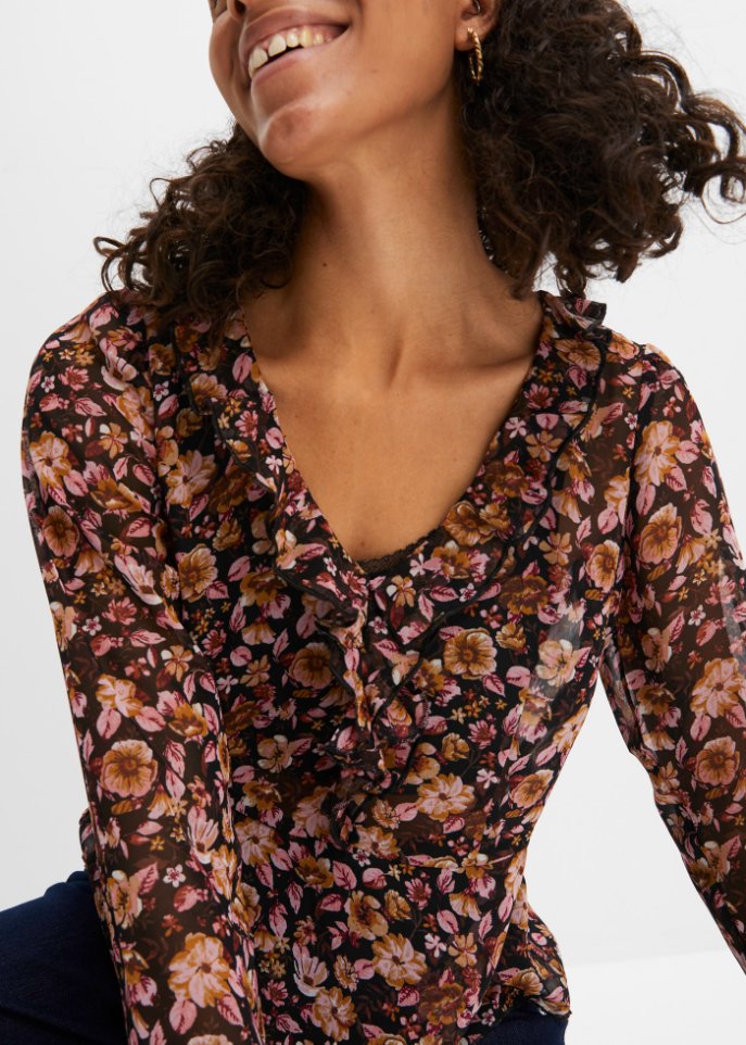 Chiffon-Bluse