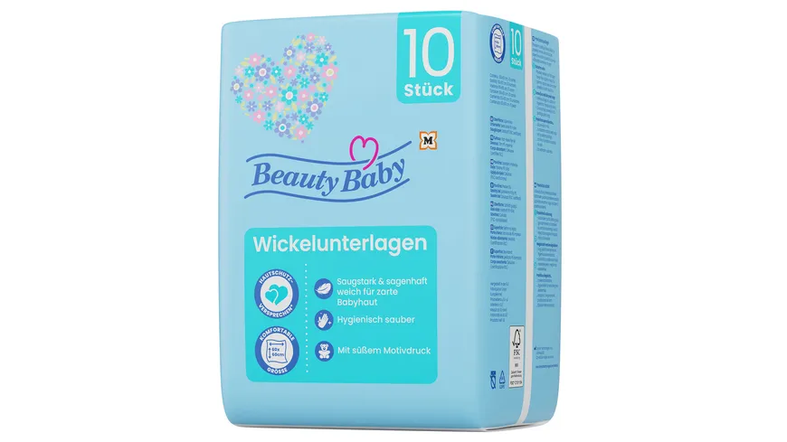 Beauty Baby Wickelunterlagen, 60x60 cm