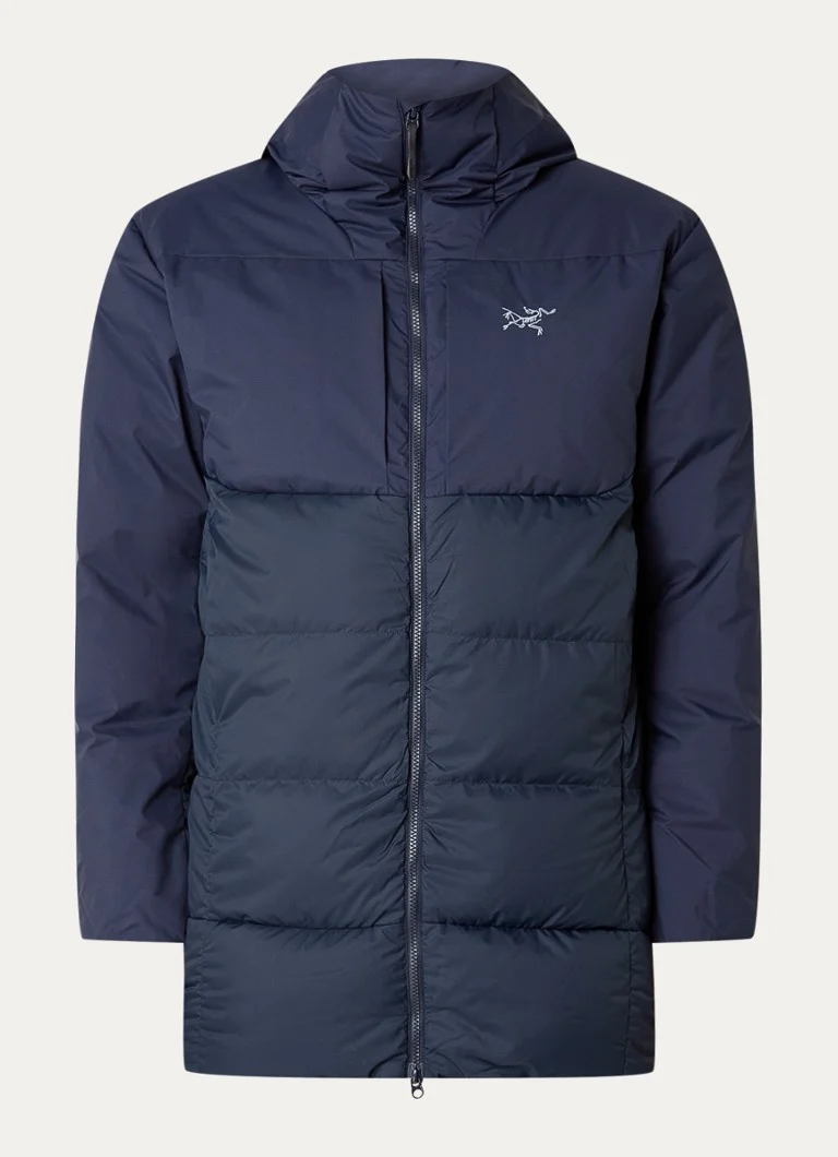 Arc'teryx Thorium SV stepēta parka ar dūnu pildījumu un kapuci
