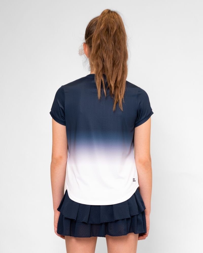 BIDI BADU Tennisshirt Crew Gradiant