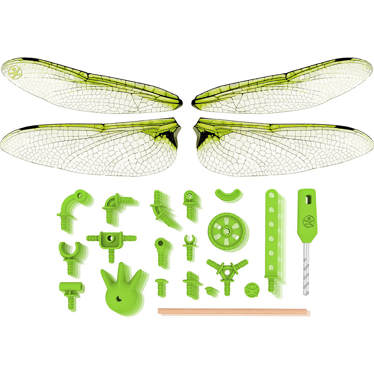 HABA 306308 Terra Kids Connectors Konstruktions-Set Waldhelden