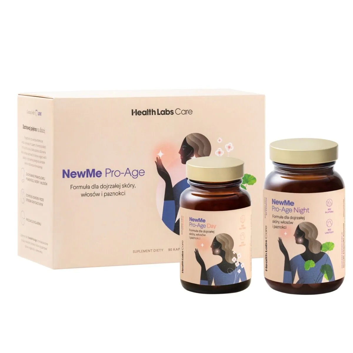 Health Labs Care NewMe Pro-Age dodatak prehrani za kosu, kožu i nokte
