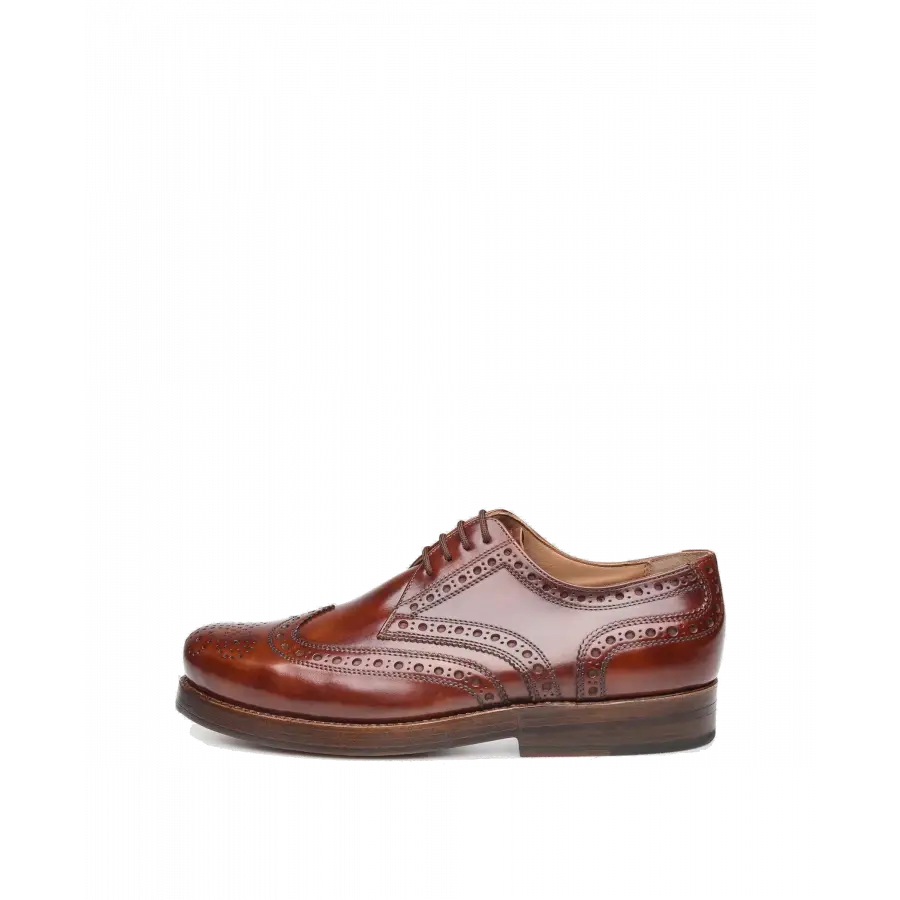 Heinrich Dinkelacker - Businessschuhe Derby RIO FULL-BROGUE TC Kalbsleder - braun