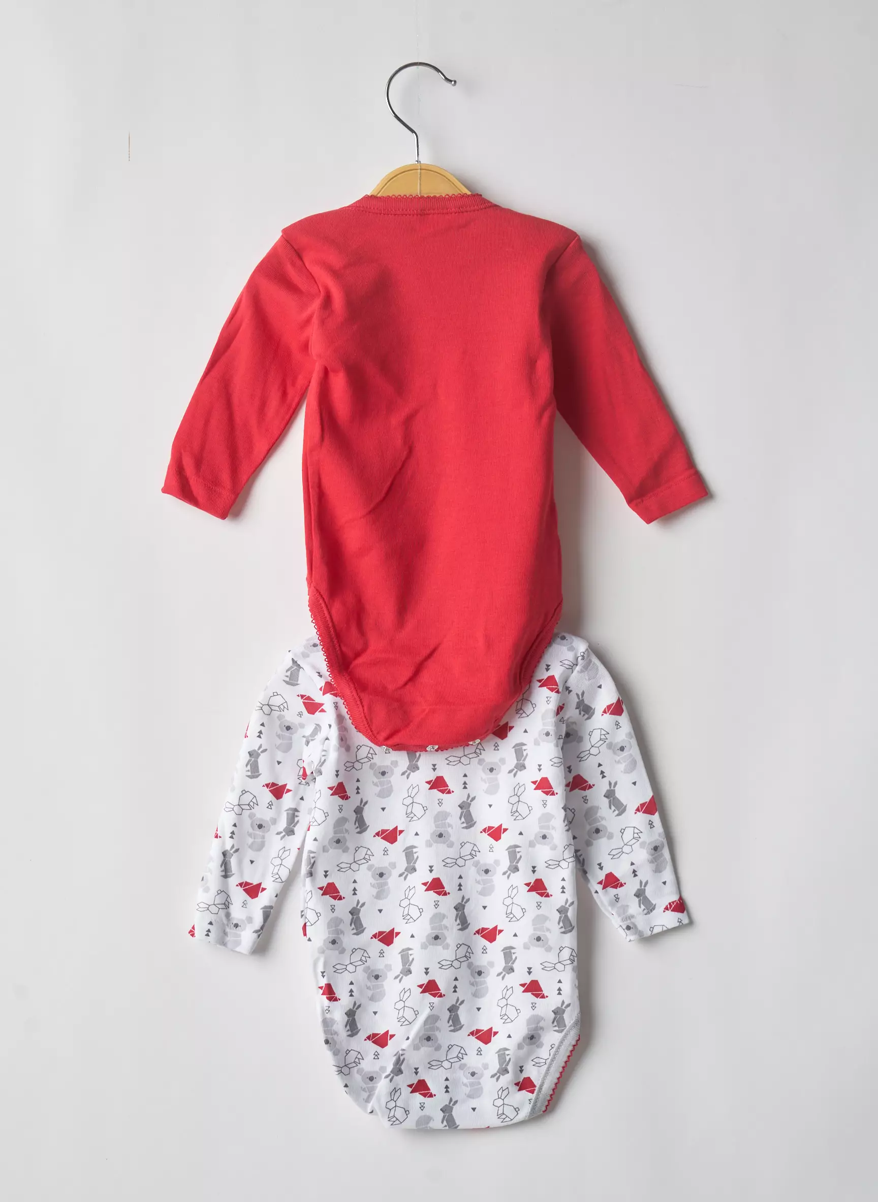 Tissaia Body 1 Garcon couleur rouge