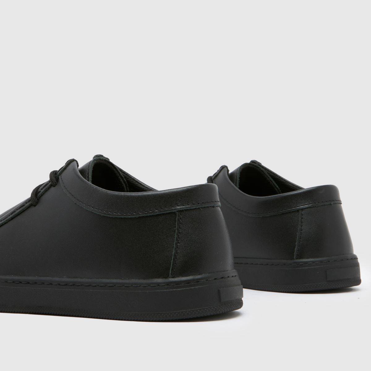 Schuh fekete emelő fiú ifjúsági cipő