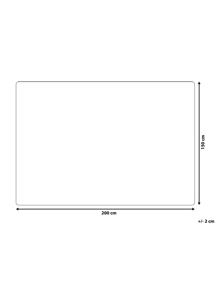 Beliani Kuscheldecke KAWERI in Rosa - (W) 150 x (H) 0.5 x (L) 200 cm günstig kaufen onesize