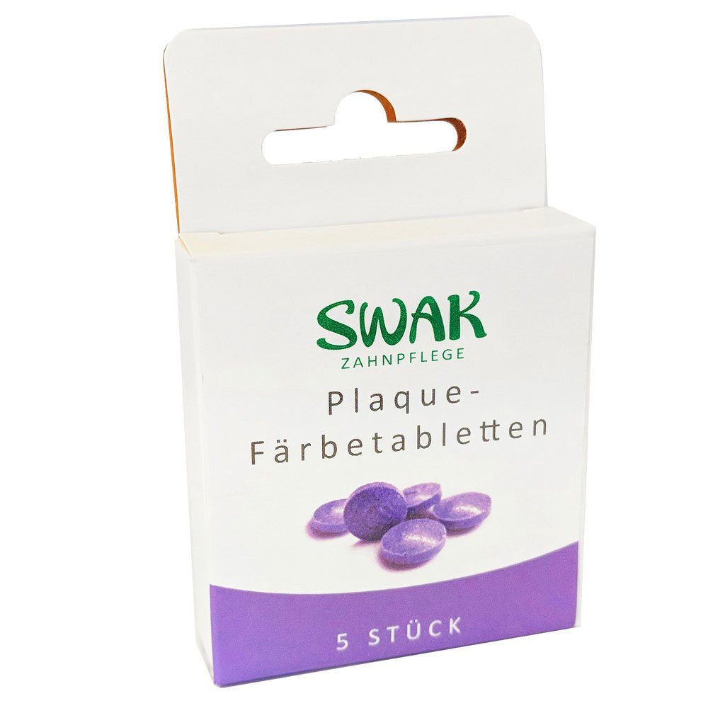 SWAK Zahnpasta Plaque-Färbetabletten, 4 Stk.