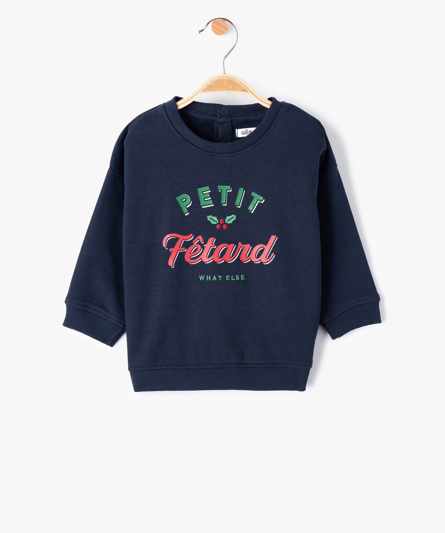 Sweat de Nol bébé à message marine | GEMO