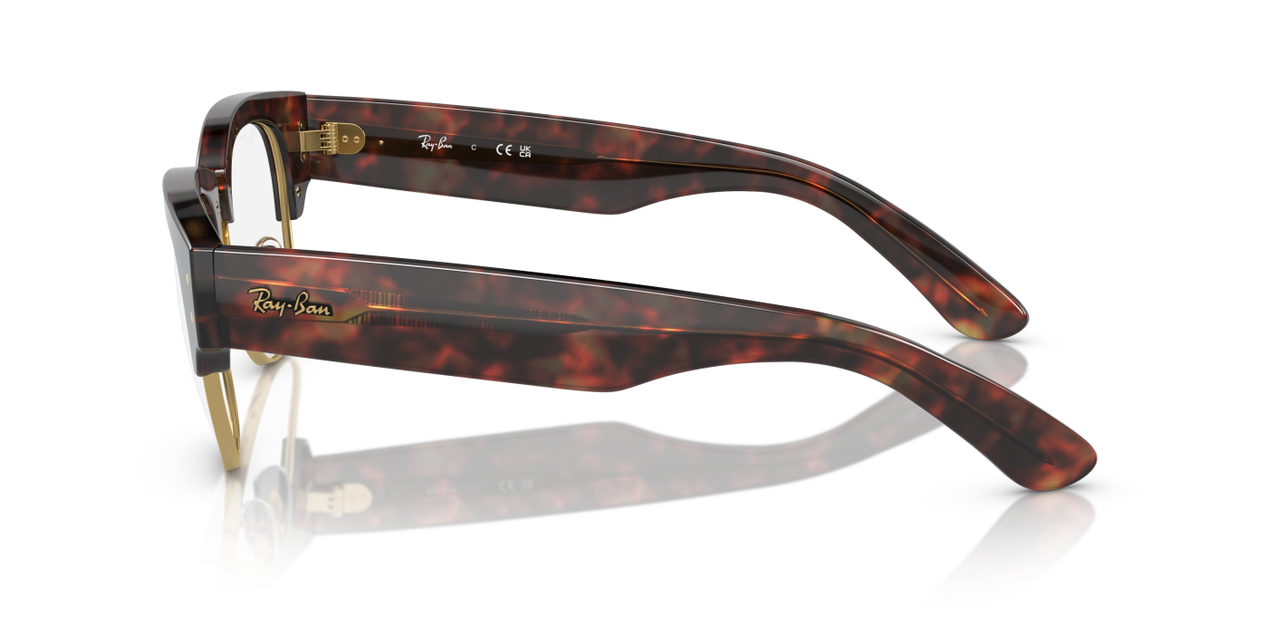 MEGA CLUBMASTER OPTICS - Lucido Tartarugato su Oro