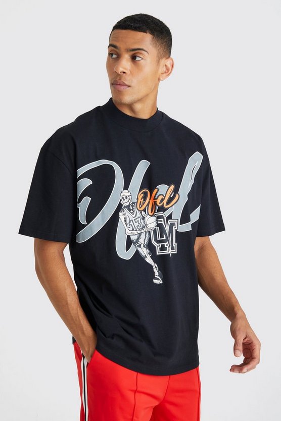 Oversize Ofcl Basketball T-Shirt & Jogginghose