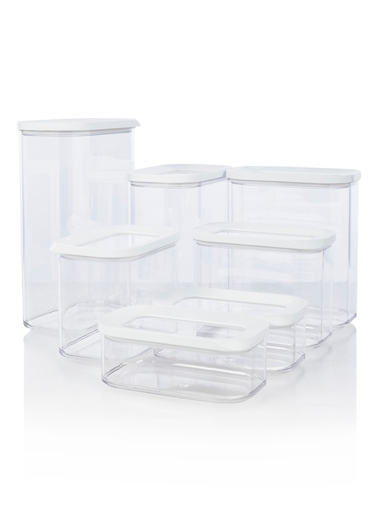Mepal Modula set di 7 contenitori portaoggetti